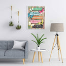 Butterfly English Calligraphy Diamond Painting Kits Full Round Drill Home Decor