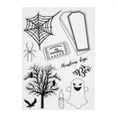 2pcs DIY Silicone Transparent Seals Stamps+Cutting Die for Album (MS-684)