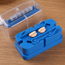 Portable Pill Holder Medicine Storage Box Tablet Cutter Splitter Health Care