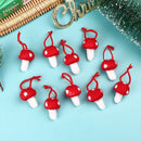 Holiday Decorations Christmas Mushroom Xmas Tree Mushroom Hanging Ornament Felt