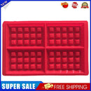 Silicone Waffle Mold Non-stick Waffle Baker Kitchen Bakeware Tool Oven (B)