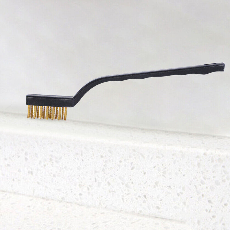 3pcs Wire Brush 7 inch Mini Rust Paint Remover Scrubbing Cleaning Brushes Newly
