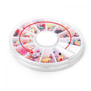 Flower Glitters Bead Mixed DIY Decoration  Nail Art Tips Rhinestones Manicure