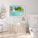5D DIY Diamond Painting Window View Full Round Drill Mosaic Art Picture Kits