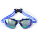 #A Electroplating Large Frame Swimming Glasses Eyewear Swim Diving Goggles