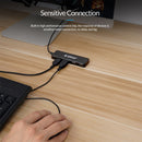 USB Hub ORICO FL01 4 Port USB 2.0 Splitter OTG Adapter for Laptop Desktop