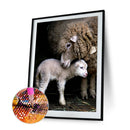 5D Diamond Painting DIY Lamb Full Round Drill Rhinestone Kit