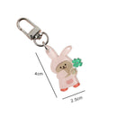 Cartoon Acrylic Pendant Keychain Korean Wallet Backpack Keyring Keyring (A)