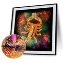 5D DIY Diamond Painting Abstract Scorpio Full Round Drill Mosaic Picture