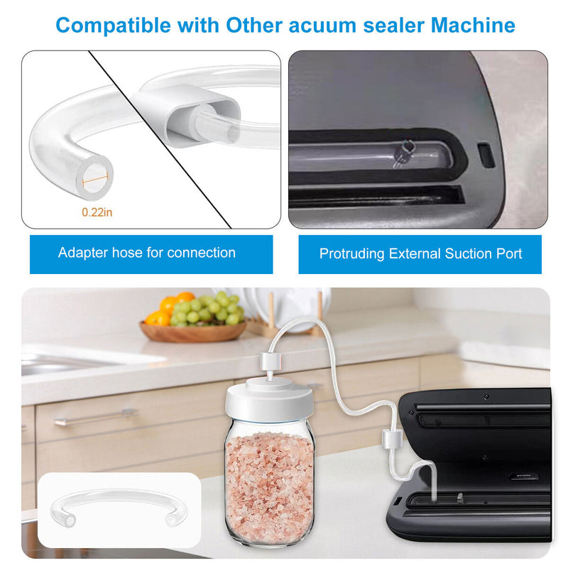 Vacuum Machine with Silicone Covers & Bottle Opener Durable & Powerful Vacuum