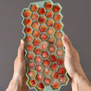 Reusable Honeycomb Ice Box Silicone Ice Maker Mold & Ice Shovel (188 Grids)