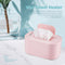 Smart Baby Wipe Warmer with Display Screen Heating Tissue Box (Pink) Newly