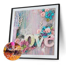 5D DIY Full Drill Diamond Painting Cross Stitch Mosaic Craft Kits (Love02)