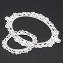 2PCS Lace Oval Clip Lifting Machining Dies Stencils for DIY Scrapbooki