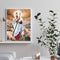 Oil Paint By Numbers Jesus Frameless Picture Craft Kits for Home Decoration