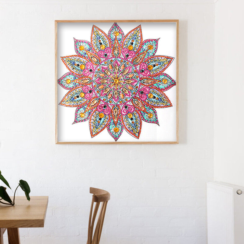 Diamond Painting Datura Flower Partial Special Rhinestone Picture (YX068)