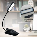 Adjustable Clip Reading Light Eye Protection LED with 3 Brightness Levels