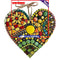 Heart-Shaped Colorful Ornaments for Garden Courtyard Lawn Patio Decoration
