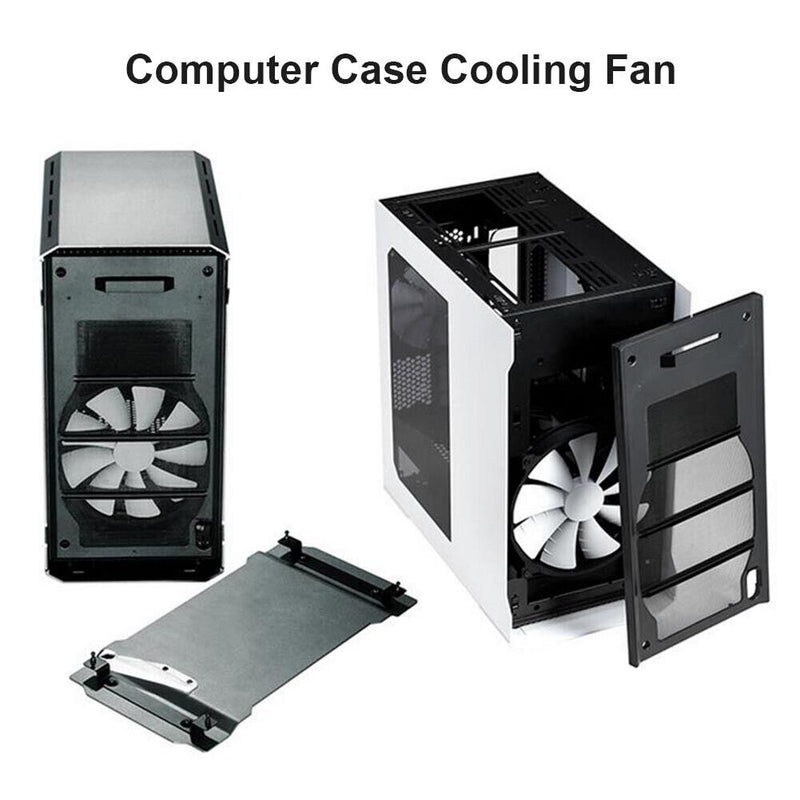 PHANTEKS PH-F200SP Chassis Cooler 3 Pin Computer Case Cooling Fan (White) Newly