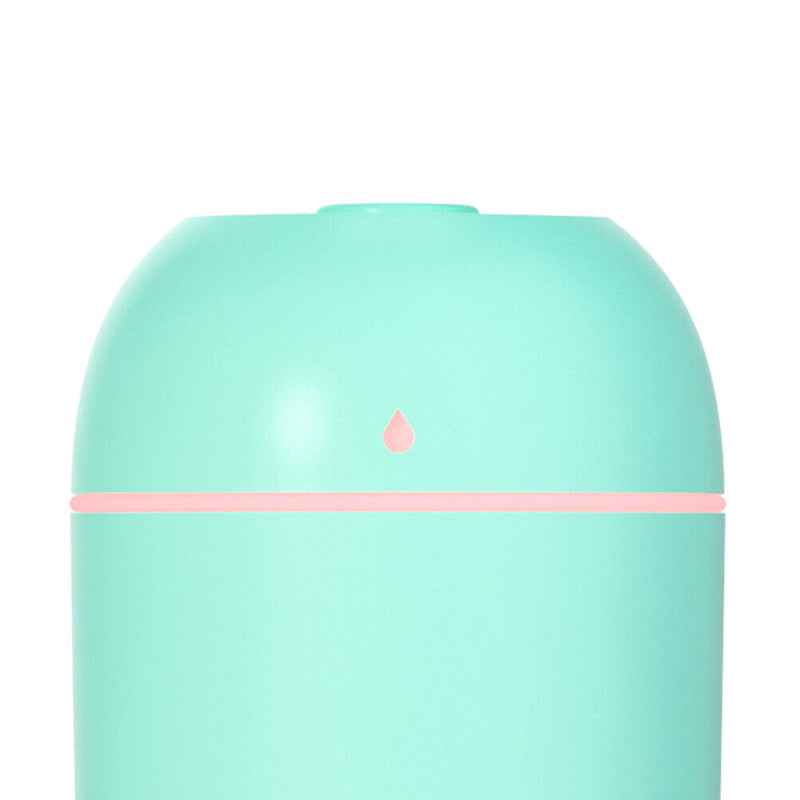 3 in 1 Multifunction Two Gear Air Humidifier Ultrasonic Mist Maker (Green)