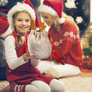 5pcs Gift Bags Drawstring Pocket Christmas Candy Bags Festive Party Decorations