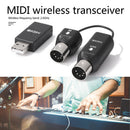MIDI Wireless Guitar System Receiver Transmitter for Piano Stage Performanc