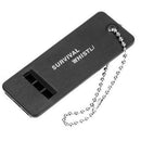 Survival Whistle Portable Chain Loud Emergency Distress For Camping Whistle P7F1