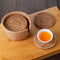 #A 6pcs Round Rattan Insulated Coasters Set Kitchen Table Bowl Drink Cup Mats