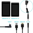 3 IN 1 Cable CB01 for Kamvas Pro 12 Kamvas Pro 13 Kamvas Pro 16 Tablet Monitor