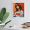 Frameless Oil Painting Arts Picture By Number Fashion Girl Hand Painted Craft