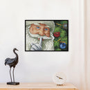 Full Cross Stitch 14CT Santa Claus Counted Embroidery DIY Needlework Handma