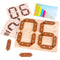 Wooden Numbers Board Subtraction Supplement Teaching Kids Early Educational Game
