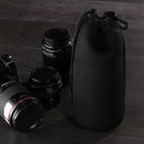 Waterproof Soft Neoprene Camera Lens Pouch Drawstring Protector Case (XL) Newly