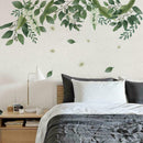 Tropical Leaves Green Plant Wall Stickers Home Decor Art Murals Room DIY D5K4