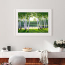 Painting By Numbers Kit DIY Woods Hand Painted Canvas Oil Art Picture Ornamen