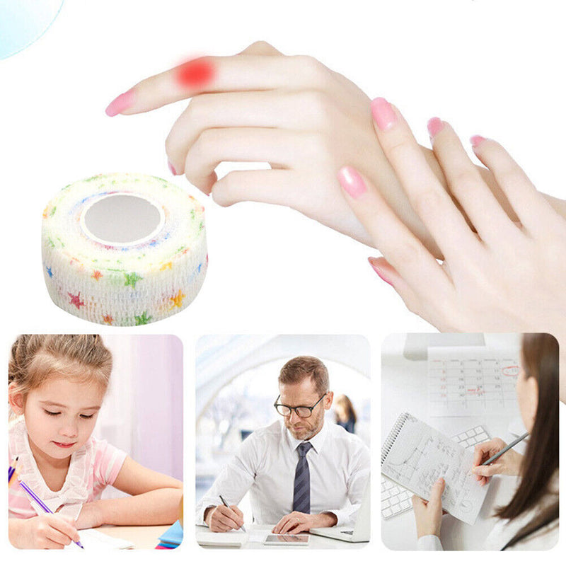 Student Writing Finger Bandage Elasticity Wrapping Fingers Protective Guard Tape
