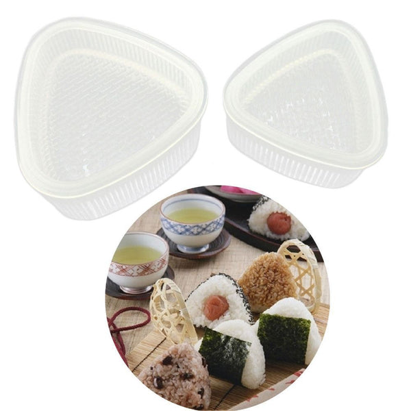 DIY Frame Bento Rice Ball Maker Sushi Onigiri Mold Triangular Form Food Press