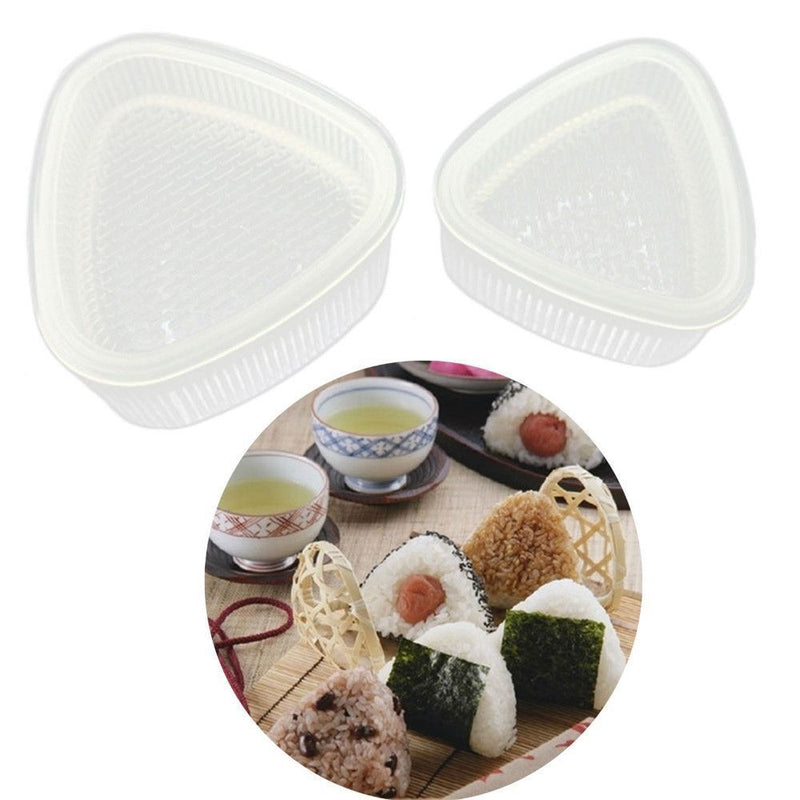 DIY Frame Bento Rice Ball Maker Sushi Onigiri Mold Triangular Form Food Press