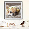 5D DIY Diamond Painting Flower Dog Full Round Drill Mosaic Picture Wall Art Kit