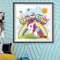 5D DIY Full Drill Diamond Painting Horse Birds Embroidery Mosaic Needlework Set