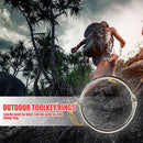 12pcs/bag Mutifunctional Metal Key Chain Outdoor Camping Travel Tent Fixed