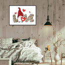50x40cm Paint By Numbers Gnome Oil for Adults Children Room Home Wall Decor Gift