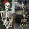 40cm Halloween Human Skeleton Halloween Garden Decoration Ornament_
