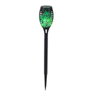 12LED Solar Flame Light Flickering Waterproof Garden Landscape Lamp (2pcs)