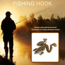 5.5cm Frog Soft Bait with Hook Freshwater Artificial Fishing Lures (3pcs) Newly