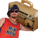 80s 90s Hip Hop Themed PVC Inflatable Radio Boombox Party Decorations Props