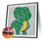 5D DIY Diamond Painting Cartoon Animal Full Drill Rhinestone Mosaic Art Picture