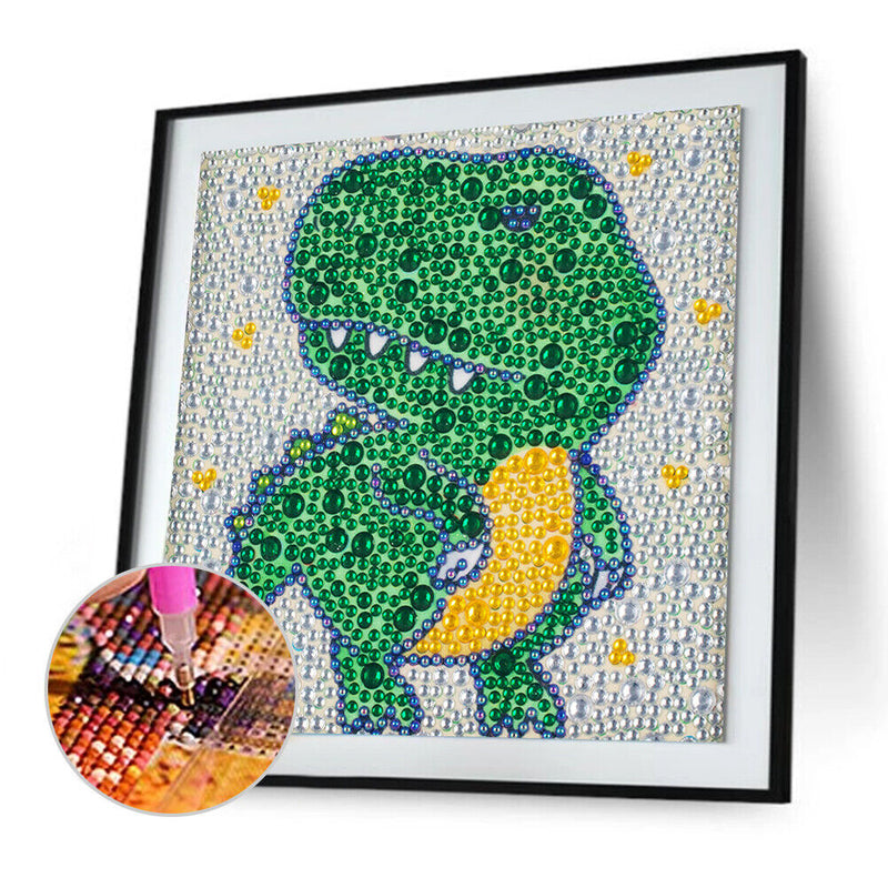 5D DIY Diamond Painting Cartoon Animal Full Drill Rhinestone Mosaic Art Picture