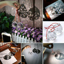 50 mm FENG SHUI HANGING CRYSTAL BALL Sphere Prism Rainbow Pendant K9K2