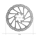 Brake disc 160 mm, Shuisyxiang 1 piece 6 holes 160 mm mountain bike brake disc